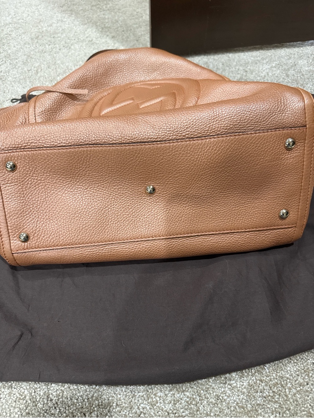 Authentic Gucci Soho Leather Hobo - Picture 8 of 11